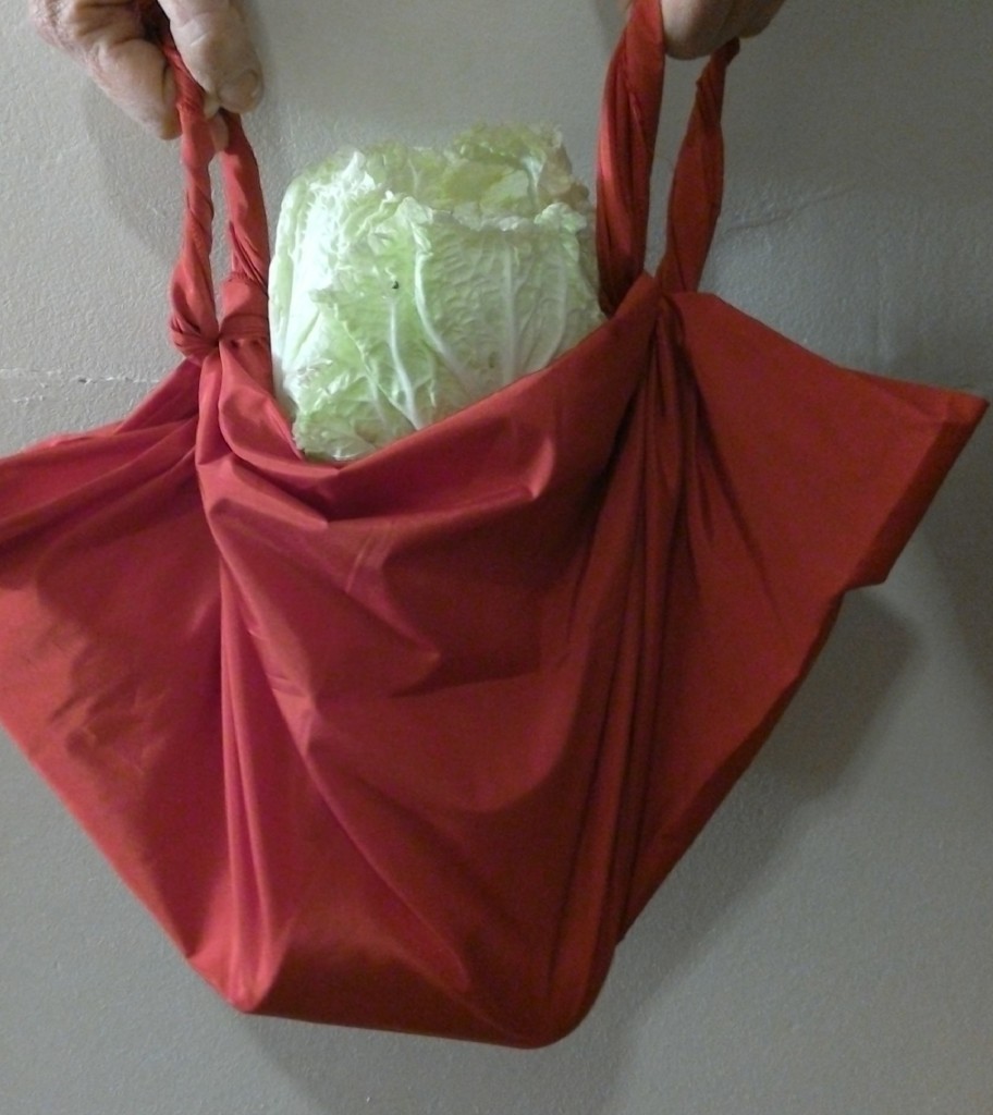 Permanence 9 janvier : sac furoshiki