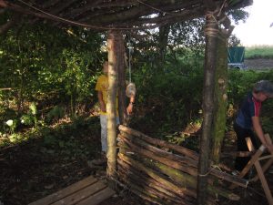 fête de l'arbre : cabane