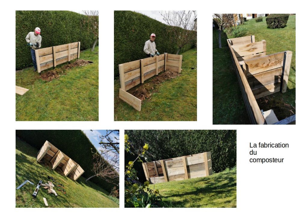 Vos images Tous au compost : Fabrication d'un composteur 3 bacs