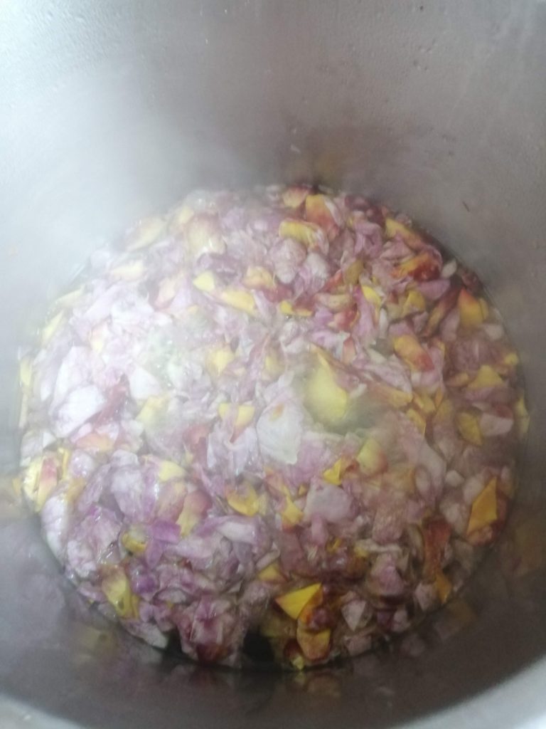 Préparation du sirop